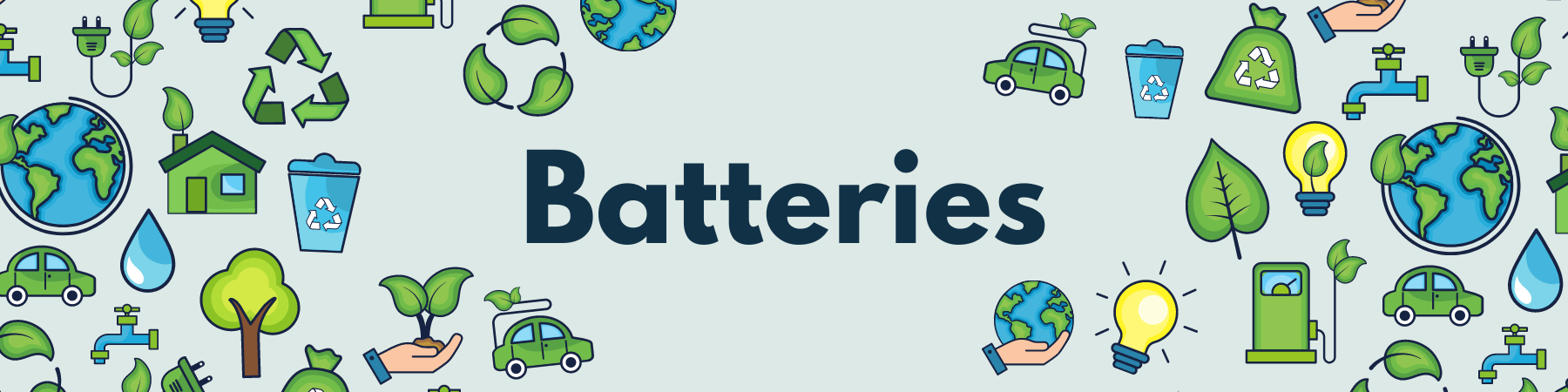 Batteries Page Banner Image